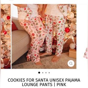 Bundle-Caden Lane Cookies For Santa Adult Pajamas
